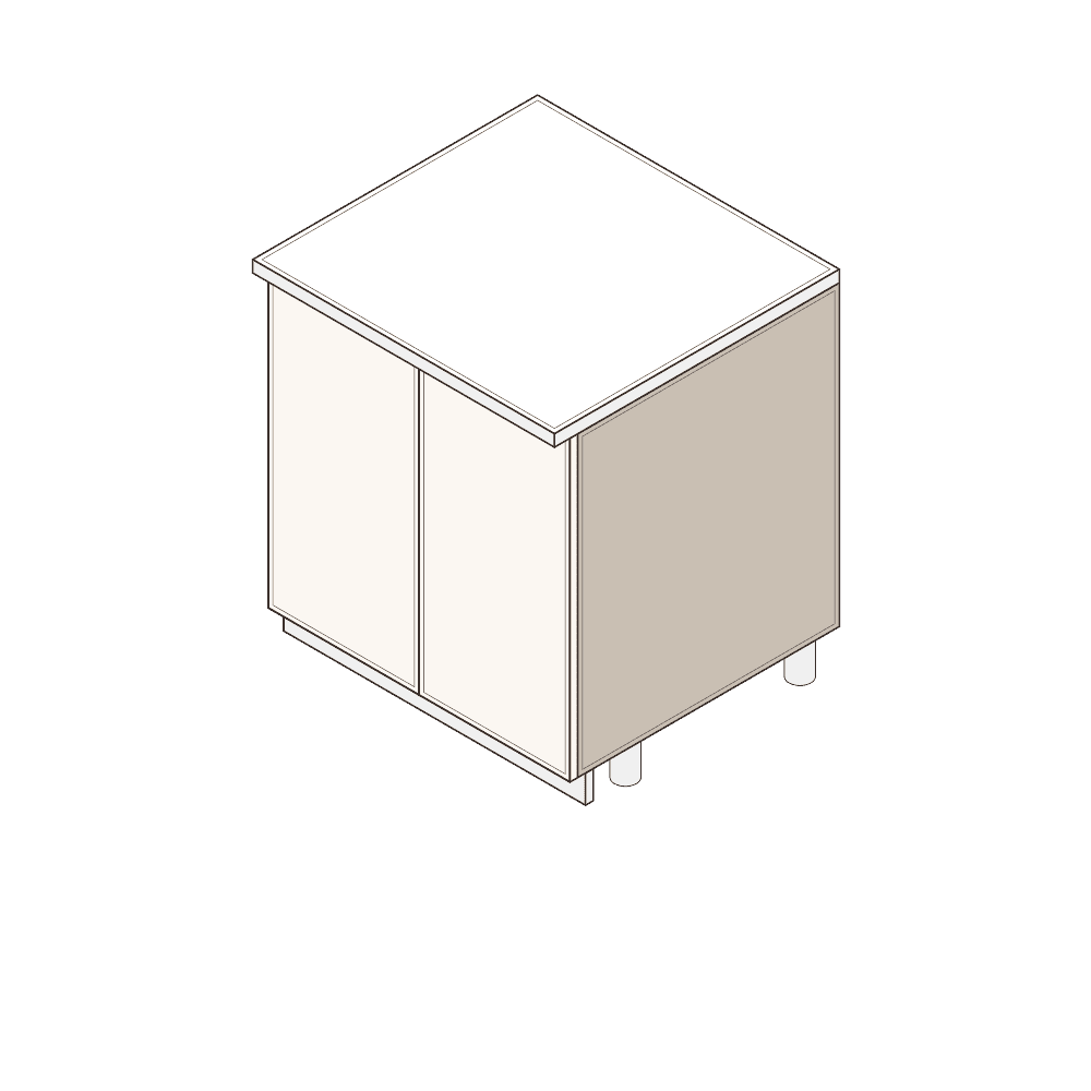 Base Cabinet - Double Door