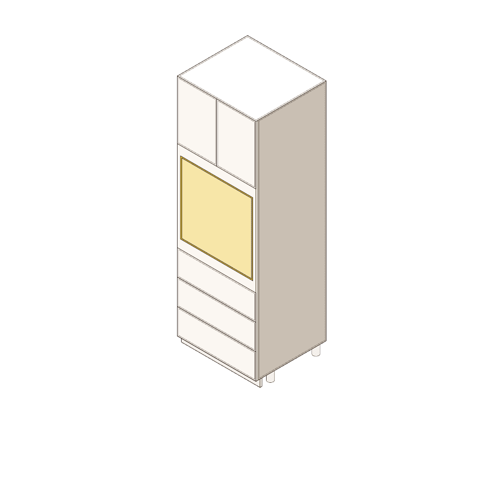 Oven Tower Cabinet