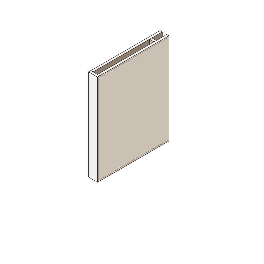 Base Column Panel, Canadian-made cabinet by Cabintie