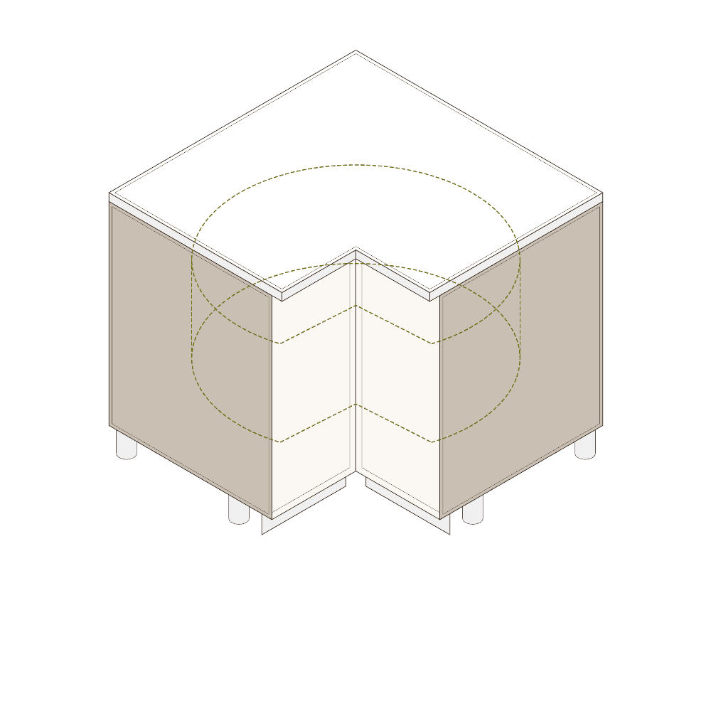 Corner Base Cabinet