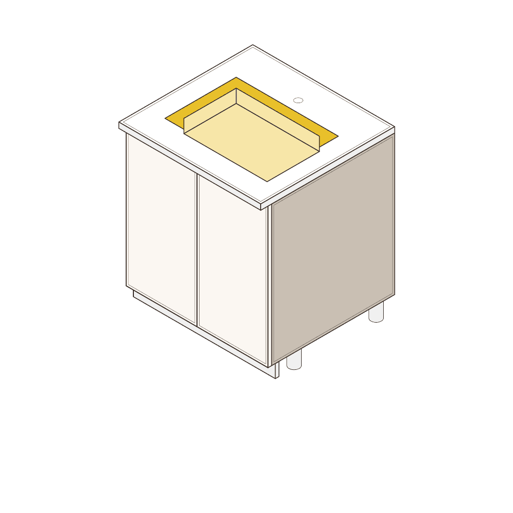 Sink Base Cabinet