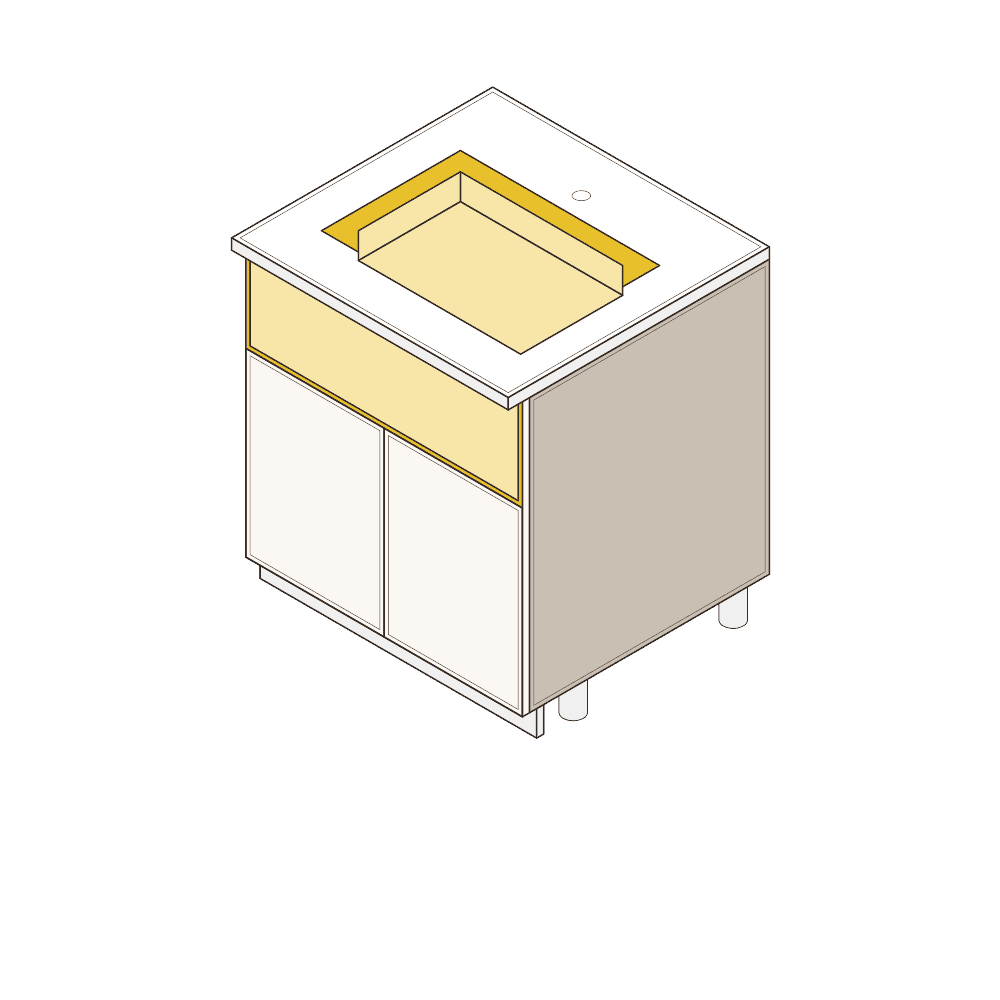 Sink Base Cabinet
