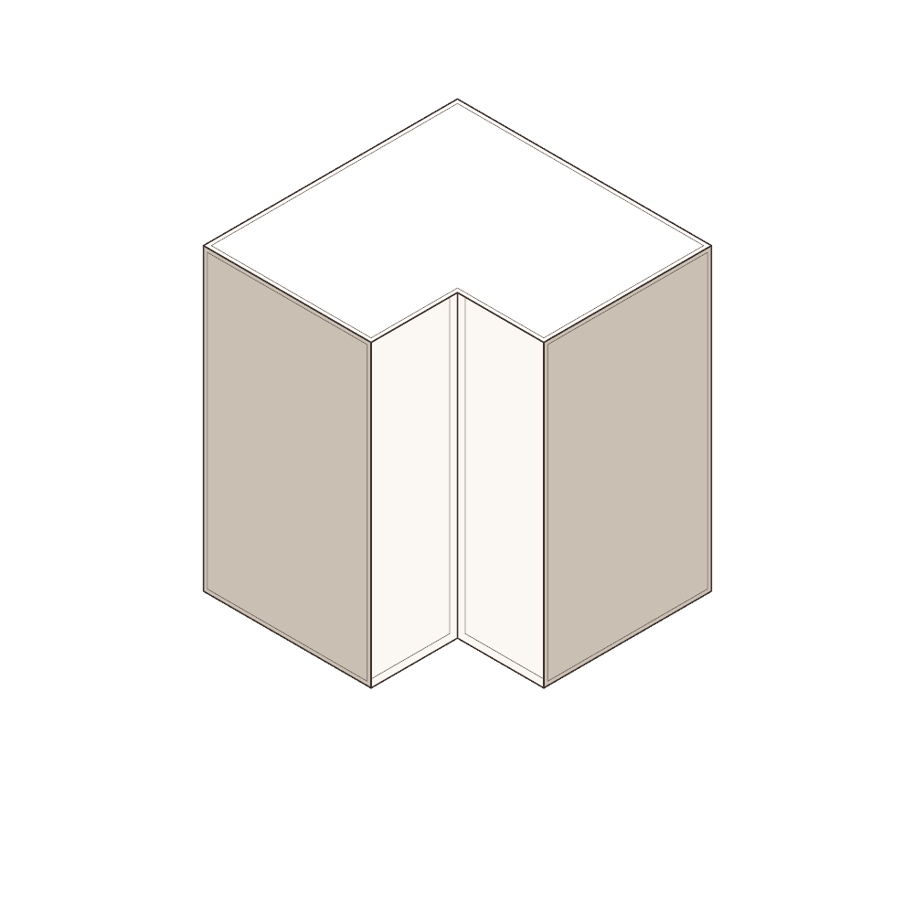 Wall Cabinet - Corner